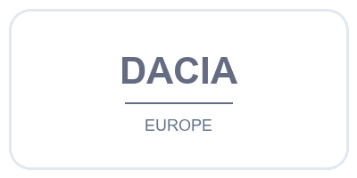 Dacia araç markası yedek parça